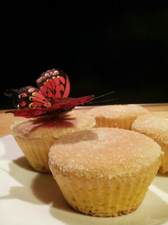 A picture of AMIEs Mamon (muffin cake).