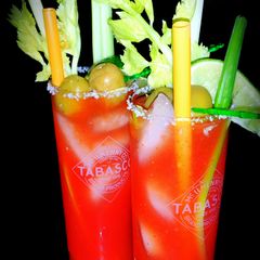 A picture of Mike's Perfect Bloody Caesars.