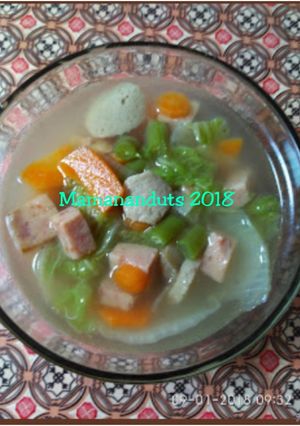 Foto resep SOP MA'LING(non halal)