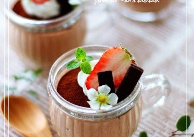 Chocolate Mousse for Valentine's Day