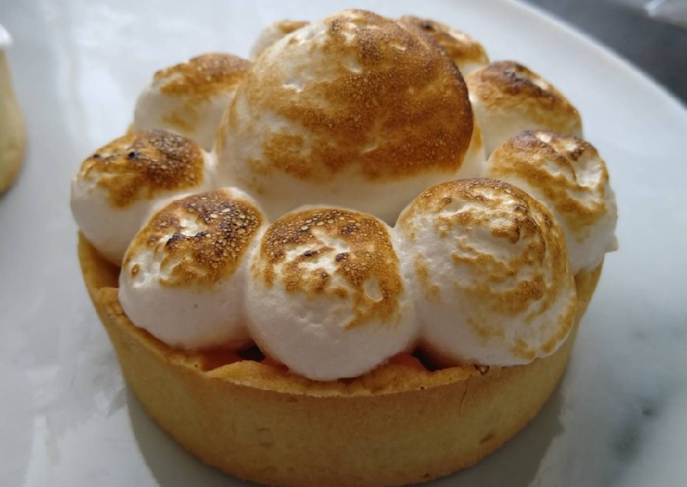 Tarte groseille meringué