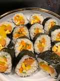Gimbap/ nasi gulung seaweed korea simple and easy