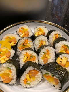 Foto resep Gimbap/ nasi gulung seaweed korea simple and easy