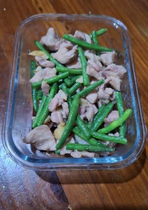 Foto resep Ayam masak buncis