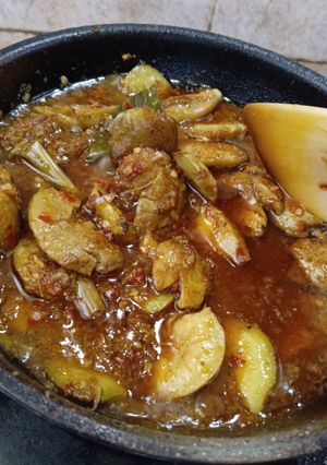 Foto resep Semur jengkol pedas