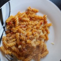 A picture of Quorn pasta.