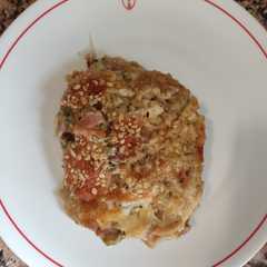 Una foto de Pastel de verduras con bacon