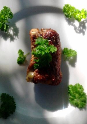 A picture of Ladybirds BBQ Steak Rollups ..