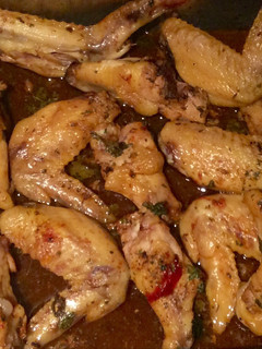 Una foto de Alitas de pollo al limón