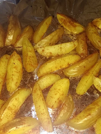 Recipe Mandys spicy potato wedges which So Delicious