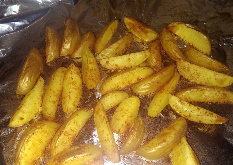 Step-by-Step Guide to Prepare Ultimate Mandys spicy potato wedges