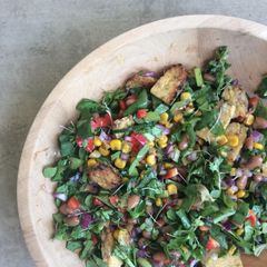 A picture of Vegan Asian Style Tabouli With Tempeh.