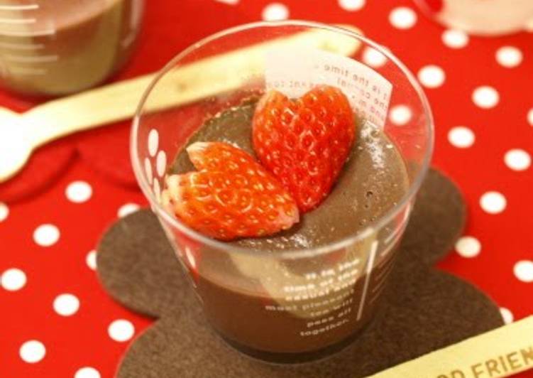 Recipe of Perfect 5 Minute Chocolate Pudding