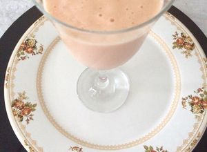 Foto de Vitamina/Smoothie de abacaxi, mamão e banana