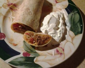 Best Recipe Meat and Bean Burritos Delicious Perfect