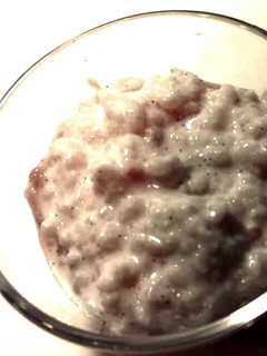 A picture of Rice Pudding.