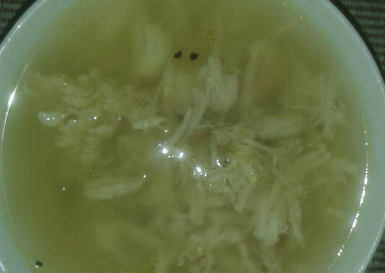 Recipe of Favorite Clear Chicken Soup