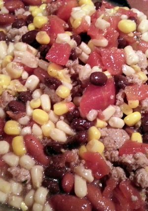 A picture of Turkey Taco Soup.