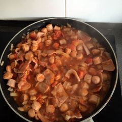 A picture of Devilled Sausages.