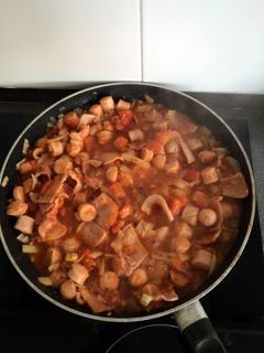 A picture of Devilled Sausages.