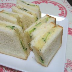 A picture of Anchovy and Potato Salad Sandwich.