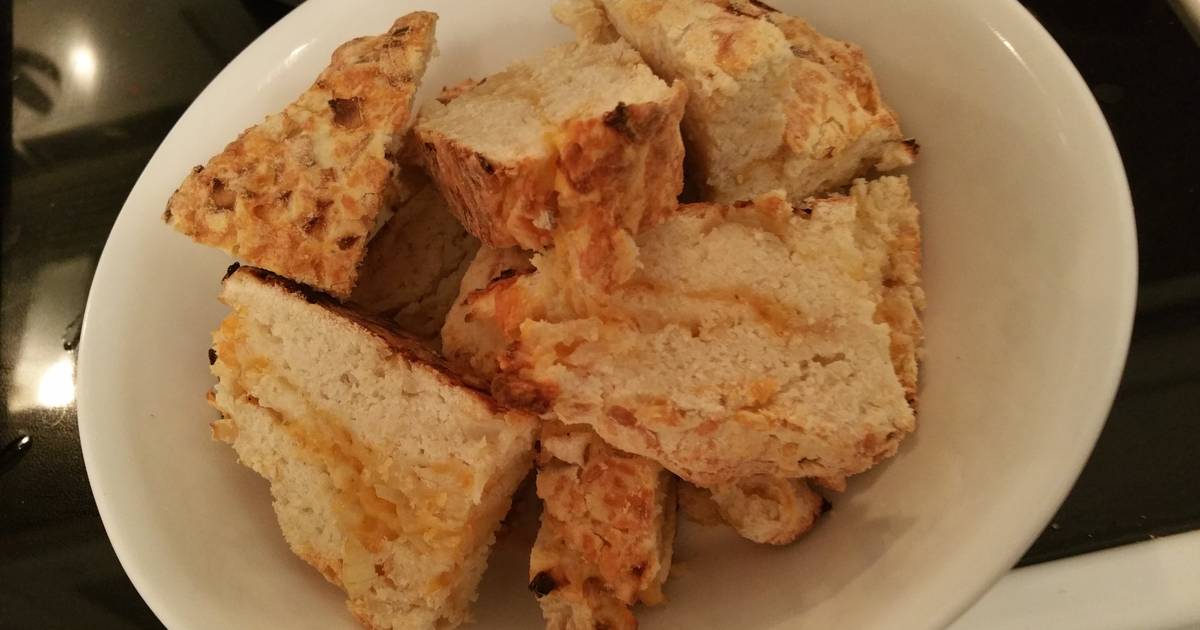 Cheddar Onion Soda Bread Recipe by pam.healy65 Cookpad