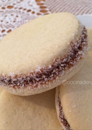 Una foto de Alfajores de maizena