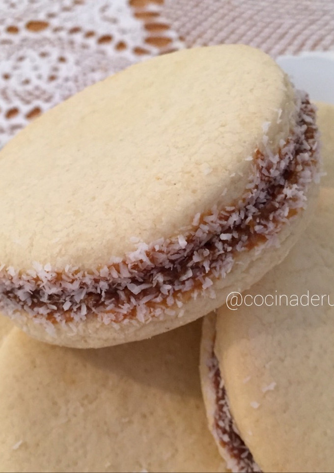 Una foto de Alfajores de maizena