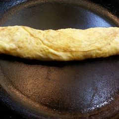 Egg crepe (plain) A picture of Egg crepe (plain).