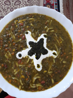 عکسی از دستور آش رشته