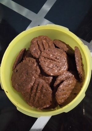 Foto resep Kue kering biskuit coklat choco cake