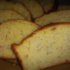 A picture of Ray's' Banana Cinnamon Poppyseed Cake.