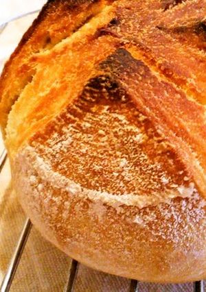 A picture of Easy Homemade Bread Pain De Campagne.
