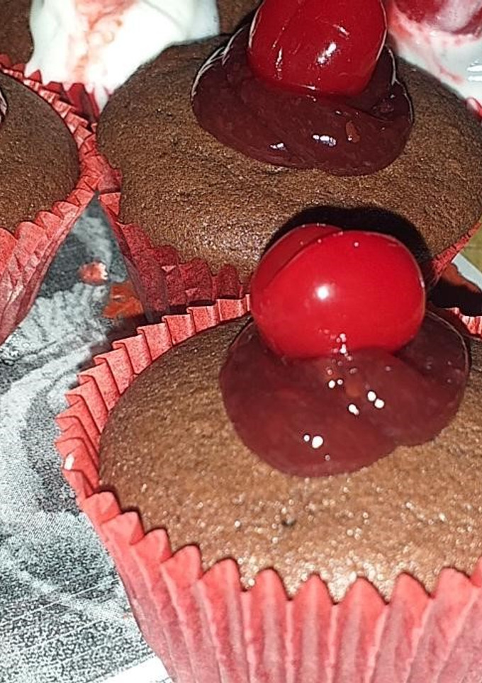 Una foto de Panquecitos de cocoa