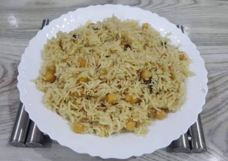 Recipe of Homemade Chana pulao