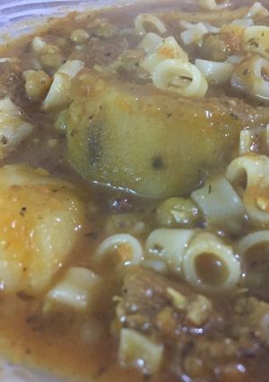 Una foto de Guiso de fideos
