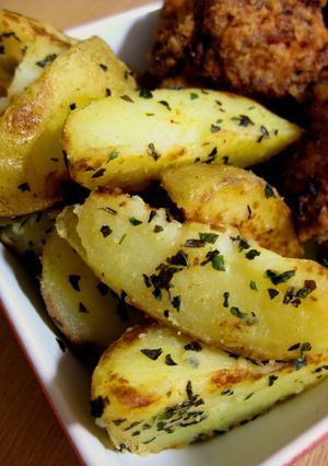 A picture of Crispy Pan-Fried Potatoes.