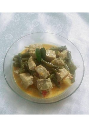 Foto resep Tempe masak santan
