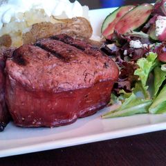 A picture of Mesquite Smoked Filet Mignon.