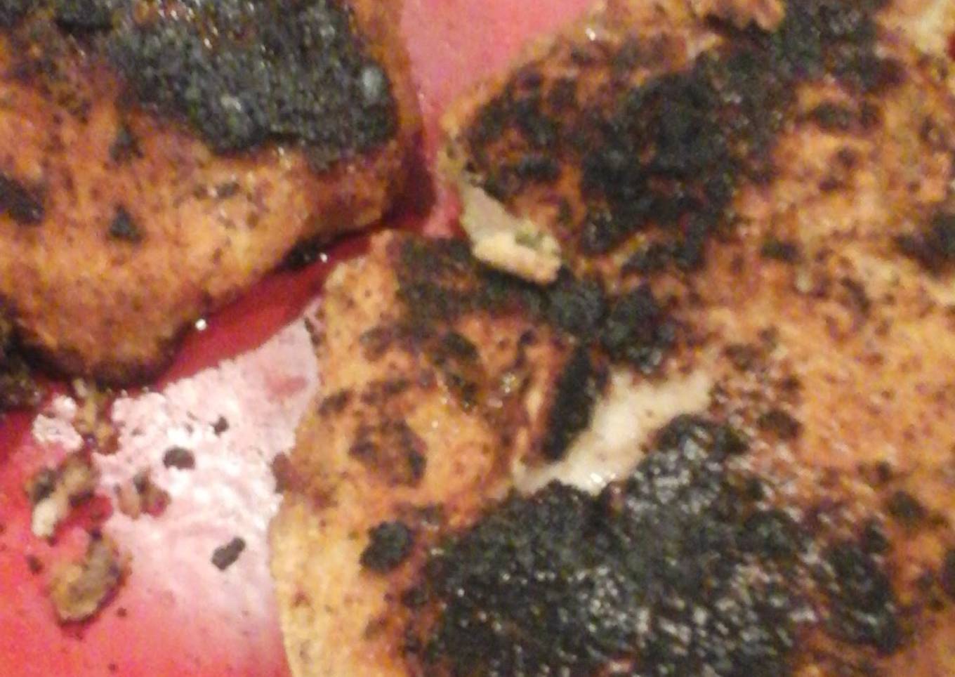 Parmesan crusted pork chops