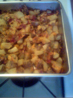 A picture of Amilya's Anytime Potato Dish.
