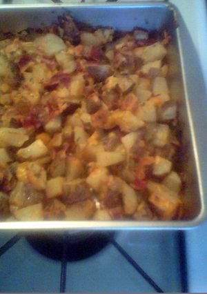 A picture of Amilya's Anytime Potato Dish.