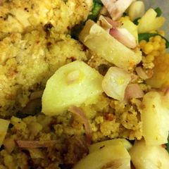 A picture of Lemon breaded chicken.