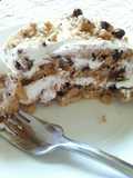 No Bake " Chocolate Chip Cookie Pie " ( made with Chips Ahoy)...