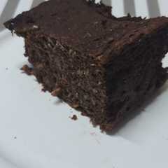 Una foto de Bizcocho de plátano y chocolate