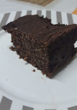 Una foto de Bizcocho de plátano y chocolate