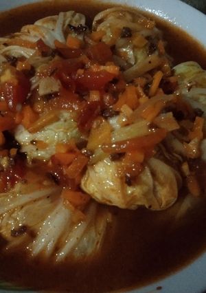 Foto resep Sawi putih isi ayam