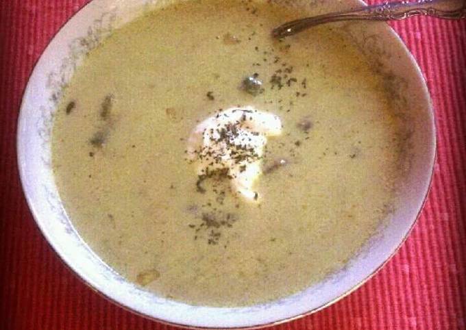 Recipe of Quick Cream of Asparagus Soup