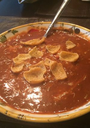 A picture of Taco Soup.