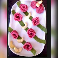 A picture of Cashew roses..valentine special.